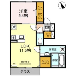 TKS北垣内の物件間取画像